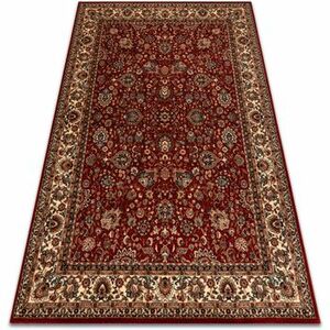 Szőnyegek Rugsx KASHQAI 4362 302 gyapjú szőnyeg dísz bordó 200x300 cm kép