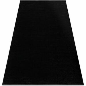 Szőnyegek Rugsx SOFTY szőnyeg egyszerű egyszínű fekete 60x100 cm kép