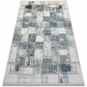 Szőnyegek Rugsx DISTIN 0143A sötétkék / kék / fehér 120x170 cm kép