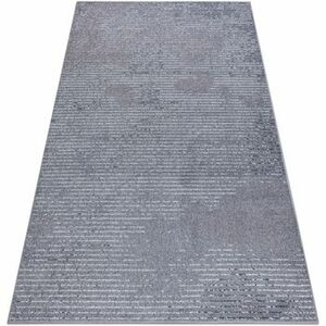 Szőnyegek Rugsx Szőnyeg Heos 78596 ezüst / rózsaszín VONALOK 120x170 cm kép
