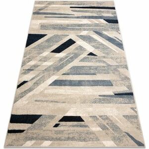 Szőnyegek Rugsx NAIN szőnyeg Geometriai 7706/51955 bézs / kék 80x150 cm kép