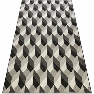 Szőnyegek Rugsx Fonott sizal flat szőnyeg 48624/690 TAKARÓKA 3D 140x200 cm kép
