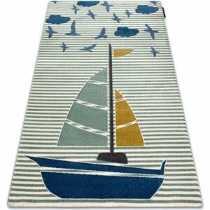 Szőnyegek Rugsx PETIT szőnyeg SAIL hajó, vitorlás zöld 180x270 cm kép
