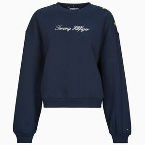 Pulóverek Tommy Hilfiger GOLD BTN SCRIPT FLEECE SWTSRT kép