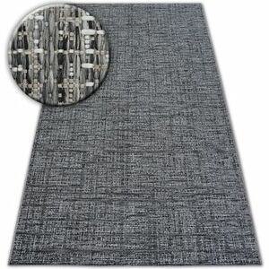 Szőnyegek Rugsx Fonott sizal szőnyeg LOFT 21126 KEVEREDÉS ezüst 120x170 cm kép