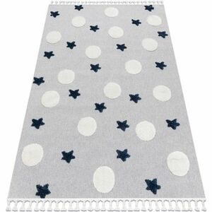 Szőnyegek Rugsx Szőnyeg YOYO GD75 szürke / fehér - 200x290 cm kép