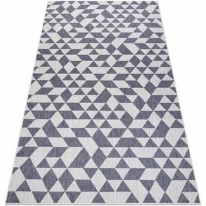 Szőnyegek Rugsx Fonott sizal szőnyeg SION Geometriai, háromszög 180x270 cm kép
