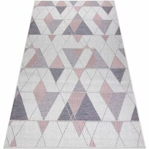 Szőnyegek Rugsx Fonott sizal szőnyeg SION Geometriai, háromszög 200x290 cm kép