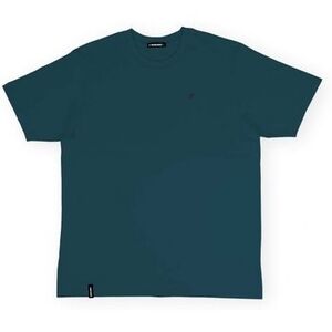 Pólók / Galléros Pólók Organic Monkey T-Shirt Tic-Tac-Toe - Petrol kép