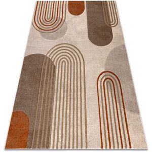 Szőnyegek Rugsx ARCANA 2162 szőnyeg krém / narancs, geometrikus, 180x270 cm kép