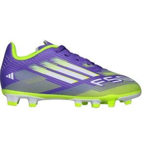 adidas F50 CLUB FG/MG J Gyerek futballcipő, lila, méret 35.5 kép