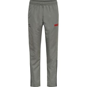 Hummel Sportnadrágok 'Pro Grid' antracit / füstszürke / piros kép