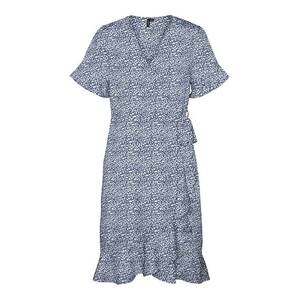 VERO MODA Ruha 'HENNA' füstkék / piszkosfehér kép
