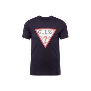 GUESS Póló tengerészkék / piros / fehér kép