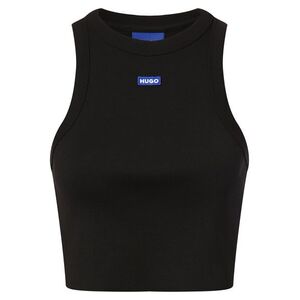 HUGO Top kék / fekete / fehér kép