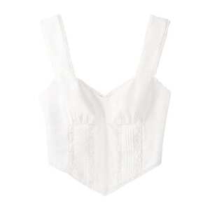 Bershka Top piszkosfehér kép