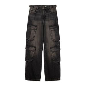 Bershka Cargo farmer fekete farmer kép
