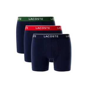 LACOSTE Boxeralsók sötétkék / zöld / piros / fehér kép