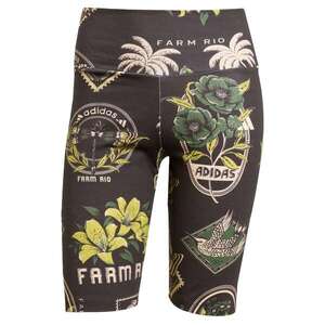 ADIDAS SPORTSWEAR Nadrág 'Adidas x Farm' krém / limone / smaragd / fekete kép