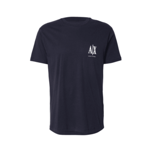 ARMANI EXCHANGE Póló tengerészkék / fehér kép