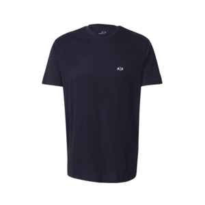 ARMANI EXCHANGE Póló tengerészkék / fehér kép