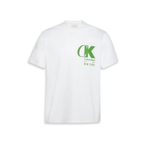Calvin Klein Póló '20S' zöld / fehér kép