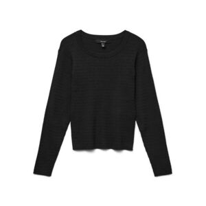 VERO MODA Pulóver 'VMSilje' fekete kép