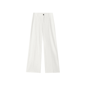 Bershka Ráncos nadrág fehér kép