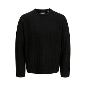 JACK & JONES Pulóver 'JJEBRADLEY CARTER' fekete kép