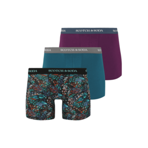 SCOTCH & SODA Boxeralsók türkiz / konyak / benzin / bogyó kép