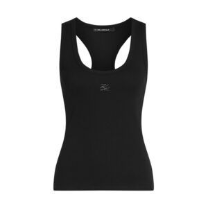 Karl Lagerfeld Top 'Autograph' fekete / fehér kép