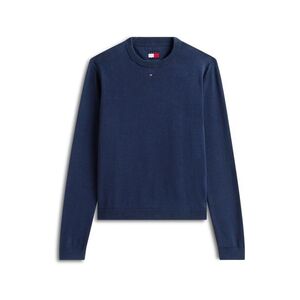 Tommy Jeans Pulóver 'Flag Embroidery' tengerészkék / piros / fehér kép