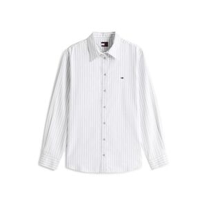Tommy Jeans Blúz pasztellkék / fehér kép