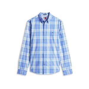 Tommy Jeans Ing világoskék / világoszöld / sötétzöld kép