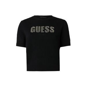 GUESS Pulóver 'NORAH' fekete / ezüst kép