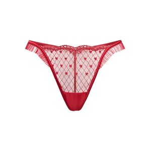 Hunkemöller String bugyik 'Cordelie' vérvörös kép