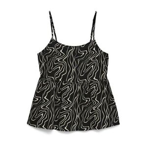 VERO MODA Top 'VMEASY' fekete / fehér kép