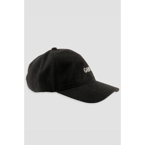 SAPKA GANT SMALL GRAPHIC MELTON CAP BLACK kép