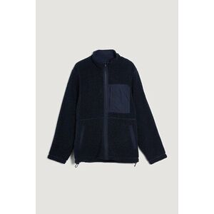 MELEGÍTŐFELSŐ GANT REVERSIBLE FLEECE EVENING BLUE kép