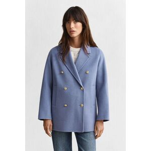 KABÁT GANT HANDSTITCHED PEACOAT FADED DENIM kép