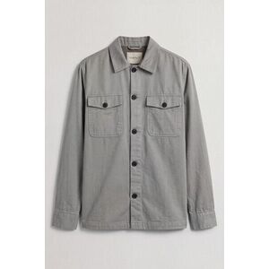 ING GANT REG LYOCELL OVERSHIRT LIGHT PUTTY kép