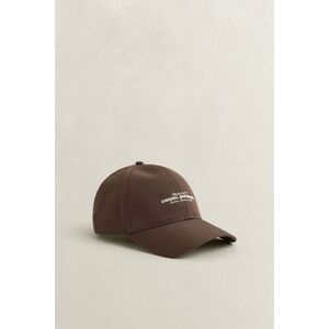 SAPKA GANT DRESSED GRAPHIC CAP SHADOW BROWN kép