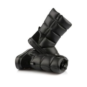 Hóczizma Karl Lagerfeld Kapri Kosi Padded Zip Boot Black Pu Mono kép