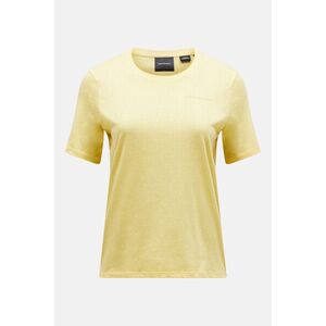 Póló Peak Performance W Explore Logo Tee Mellow Yellow kép