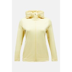 Melegítőfelső Peak Performance W Rider Tech Zip Hood Mellow Yellow kép