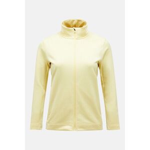 Melegítőfelső Peak Performance W Rider Tech Zip Jacket Mellow Yellow kép
