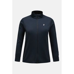 Melegítőfelső Peak Performance W Turf Zip Ls Black kép
