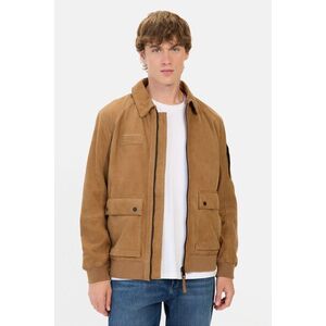Dzseki Camel Active Leather Blouson Sand kép