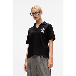 Póló Karl Lagerfeld Paris Sketch Eiffel Polo Black kép