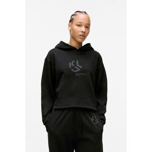 Melegítő Felső Karl Lagerfeld Jeans Klj Reg Studded Hoodie Black kép